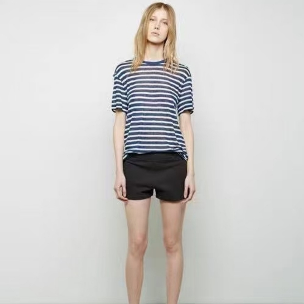 T by Alexander Wang Striped Tee